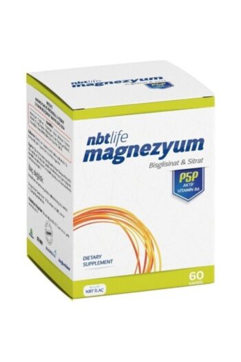 Nbt İlaç Nbt Life Magnezyum P5p Vitamin B6 60 Kapsül
