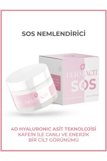 DERMACIT SOS Moisturizer | Su Bazlı Yoğun Nemlendirici Krem – 4D Hyaluronic Acit & Caffeine