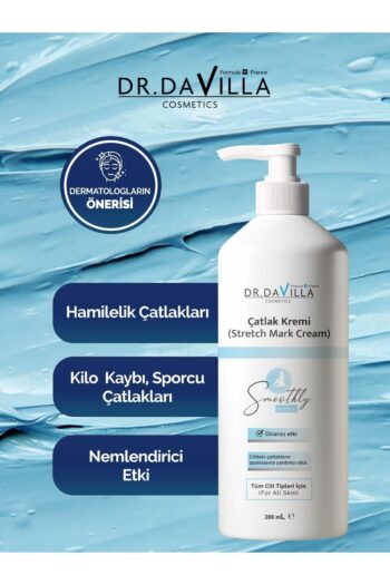 Smoothly DR.DAVİLLA 200ML Çatlak Karşıtı Ve Yoğun Nemlendirici Onarıcı Krem (hamilelik Ve Sporcu Çatlakları)