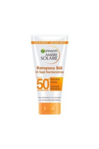 Garnier Ambre Solaire Koruyucu Süt Spf 50+ Yüz Ve Vücut Seyahat Boyu 50 ml