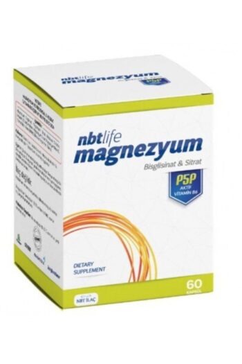 NBT Life Magnezyum P5p Vitamin B6 60 Kapsül