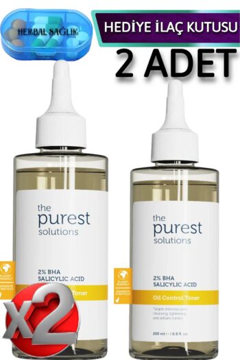 The Purest Solutions 2 Adet Yağlı Ve Karma Cilt Tonik 200 Ml
