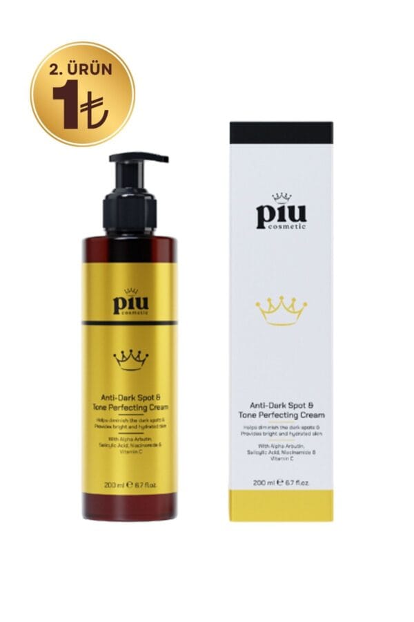 Piu Cosmetic Leke Ve Akne Karşıtı Cilt Aydınlatıcı Yüz Ve Vücüt Kremi