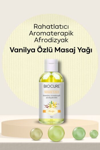 Biocure Rahatlatıcı-Afrodizyak Etkili Masaj Yağı Ve Vücut Bakım Yağı / Vanilya Özlü