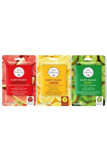Bee Beauty Meyveli Kağıt Maske Set 3 Lü