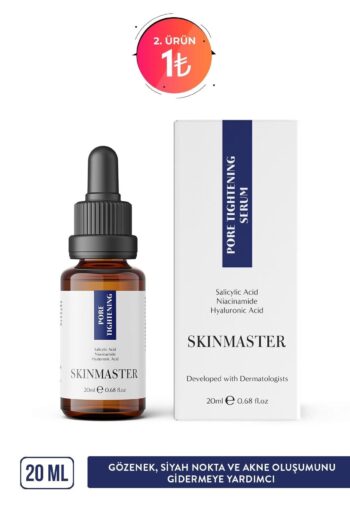 SkinMaster Gözenek Sıkılaştırıcı Siyah Nokta Ve Akne Oluşumunu Gidermeye Yardımcı Bakım Serumu (bha, B3, Ha)