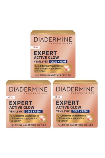 Diadermine Expert Active Glow Kırışıklık Karşıtı Gece Kremi 50 Ml ( 3 Adet )
