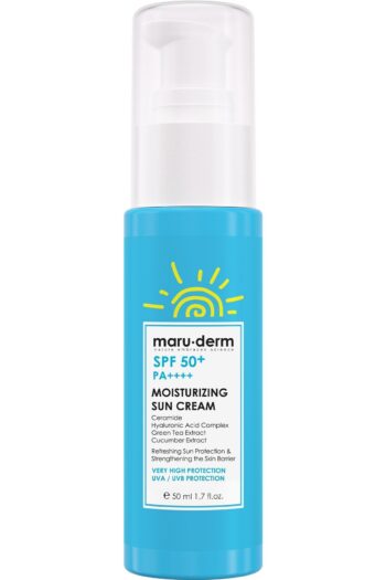 Maru.Derm Güneş Kremi | SPF 50+ Nemlendirici Güneş Kremi 50 ML | PA++++ Yeni Formül