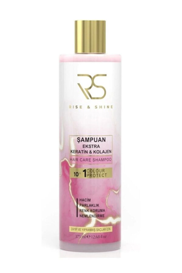 rise and shine Keratin & Kolajen Şampuan - 375 ml
