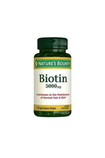 Natures Bounty Biotin 5000 Mcg Takviye Edici Gıda 72 Kapsül