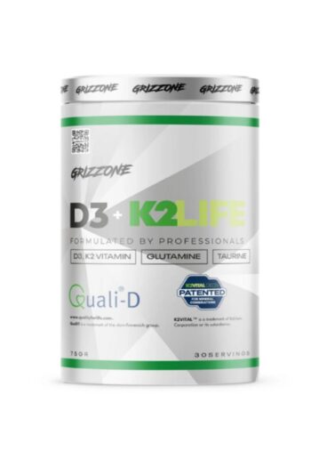 GRIZZONE D3+K2 LIFE ( 75 GR - 30 SERVİS ) ( PATENTLİ ÜRÜN )