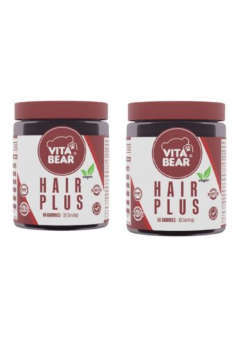 Vita Bear Hair Plus Vegan Saç Vitamini 2 Adet