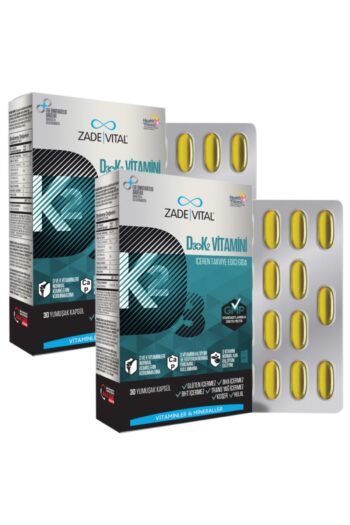 Zade Vital D3 + K2 Vitamini (2 Kutu) 60 Kapsül