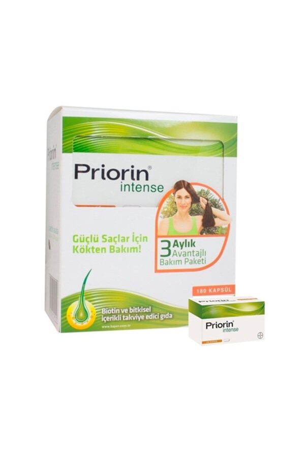 Priorin Intense Paket 120 60 Kapsül Avantaj Paket