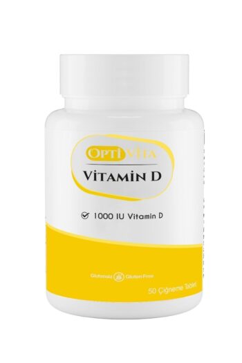 Optivita Vitamin D3 1000 Iu 50 Çiğneme Tableti - 25 Mcg Vitamin D