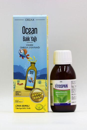 Ocean Balık Yağı Omega3 Limonlu ve Bitkisel Ekstreler İçeren Fitospan Öksrk Şurubu