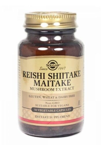 Solgar Reishi Shiitake Mai Mantarı 50 Kapsül