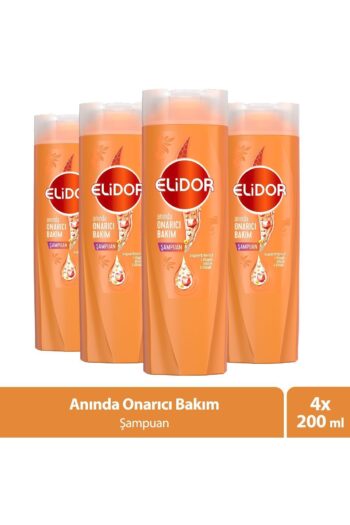 Elidor Superblend Saç Bakım Şampuanı Anında Onarıcı Bakım C Vitamini Keratin Seramid 200 ml X4