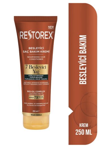 Restorex Besleyici Bakım Saç Kremi 250 Ml - 7 Besleyici Yağ Göz Alıcı Parlaklık İpeksi Yumuşaklık