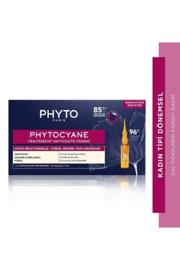 Phyto Cyane Kadın Tipi Dönemsel Saç Dökülmesine Karşı Bakım Serumu 12x5 ml