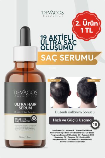 DEVACOS 19 Aktifli Hızlı Saç Uzatma Serumu Hızlı Saç Uzatan Yağlar Serisi Dökülen Ve Yıpranan Saçlar Için2
