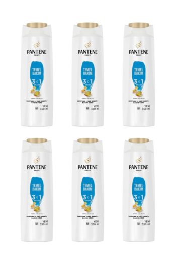 Pantene Şampuan 350 Ml 3 ün 1 Temel Bakım x6 Adet