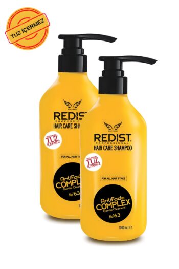Redist Hassas Ve Yıpranmış Saçlara Karşı Etkili Tuzsuz & Sülfatsız Şampuan - Vegan Formül 1000 ml 2'li