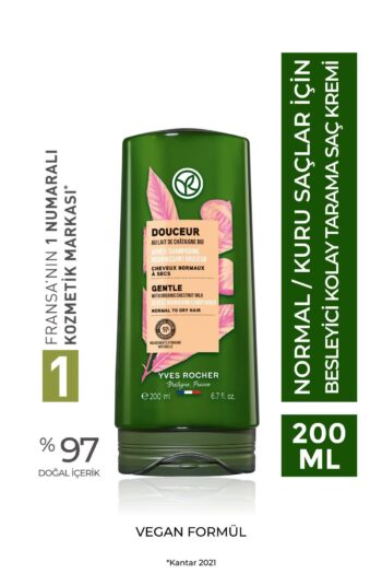 Yves Rocher Normal/Kuru Saçlar İçin (Doucer) Besleyici Kolay Tarama Saç Kremi - Vegan-200 ml