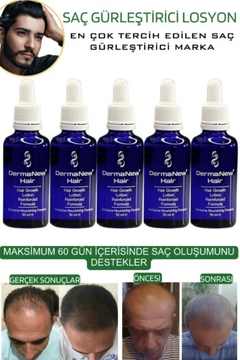 dermanew hair Saç  Doğal Çözüm / 5 Adet Serum