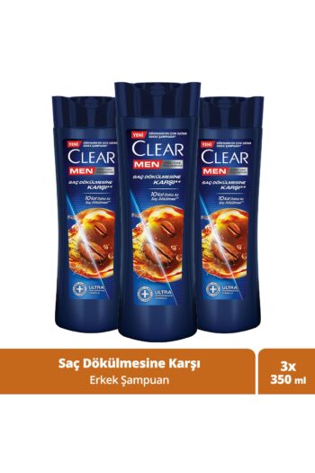 Clear Men Kepeğe Karşı Etkili Şampuan Saç Dökülmesine Karşı 350 ml X3