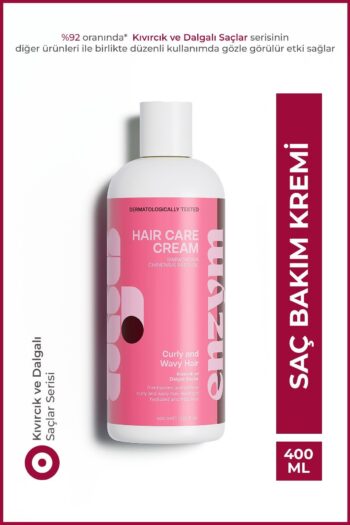 ENZYM COSMETICS Kıvırcık ve Dalgalı saçlar için bukle belirginleştirici Saç Bakım kremi 400 ml