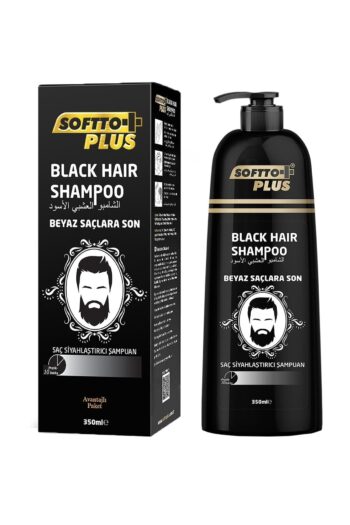 Softto Plus Özel Formülü Ile Saçlardaki Beyazları Siyahlaştırıcı Şampuan 350 /ml.