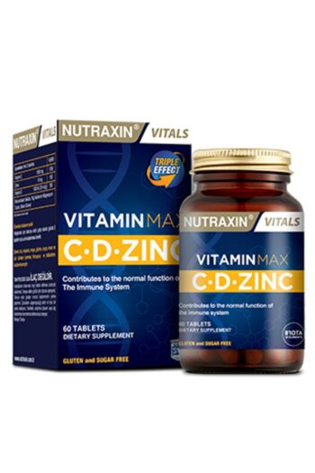 Nutraxin Vitamin Max C-d-zınc 60 Tablet 2 Kutu