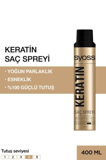 Syoss Keratin Sprey 400 ml - Saç Güçlendirme ve Bakım