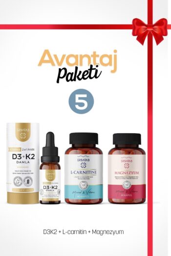 Erbatab Avantaj Paketi 5 (Magnezyum, L Carnitin, D3K2)