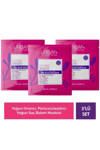 Urban Care Intense Keratin Aşırı Yıpranmış Saçlara Özel Duş Öncesi Saç Bakım Maskesi 3x50 Ml-vegan