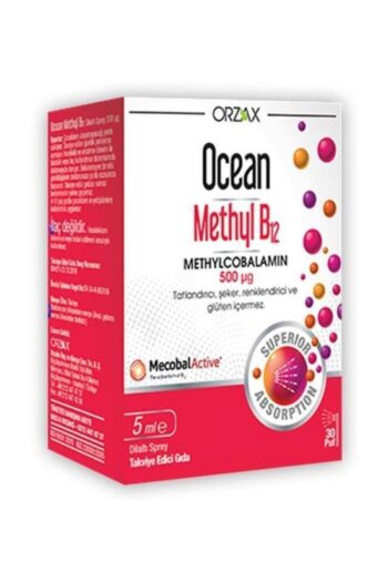 Orzax Ocean Methyl B12 Sprey 500 Mcg 5 Ml