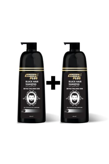 Softto Plus Black Hair Şampuan 350 Ml 2 Adet