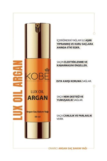 KOBE Argan Besleyici Onarıcı Saç Bakım Yağı 50 ml