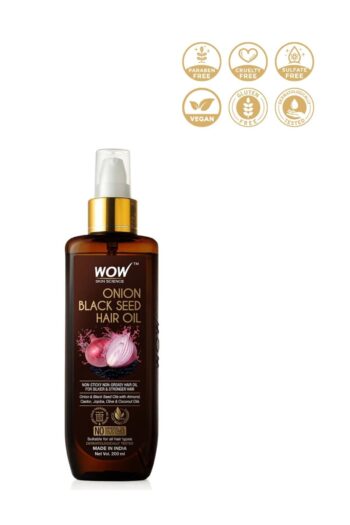 WOW Skin Science Kırmızı Soğan Saç Yağı-%99,9 Doğal iÇERİK 200ML