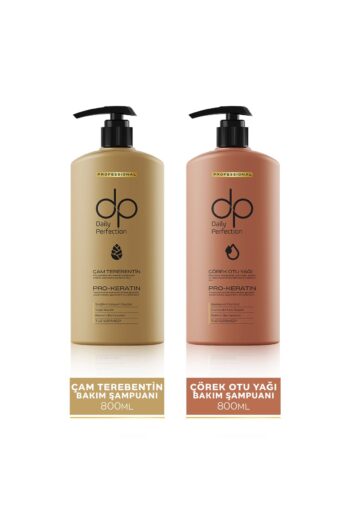 dp Daily Perfection Şampuan Çam Terebentin & Şampuan Çörekotu Yağı 800 ml