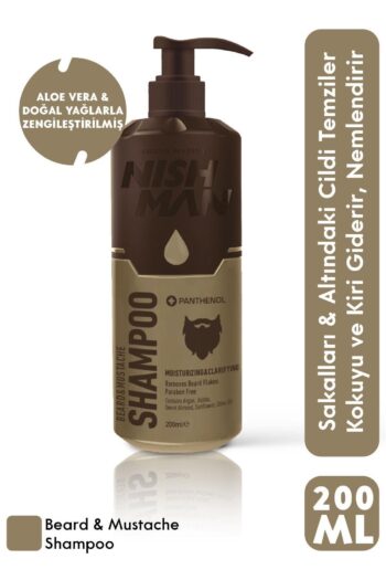 NISHMAN Sakal Ve Bıyık Bakım Şampuanı 200 ml
