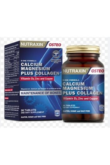 Nutraxin Osteo B One Formula Calcium Magnesium Plus Collagen 90 Tablet