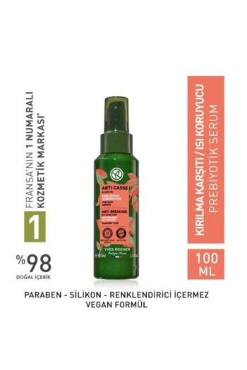 Yves Rocher Kırılma Karşıtı Prebiyotik Serum - Yıpranmış Saçlar / Isı koruyucu, Organik Jojoba Yağı 100 ml