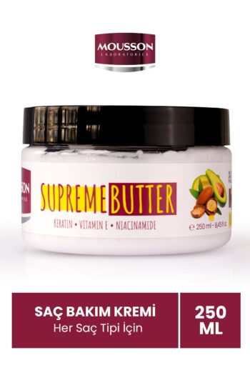 Mousson Dökülme Önleyici Güçlendirici 11 Yağ Içeren Supreme Butter Durulanmayan Saç Bakım Kremi 250 Ml