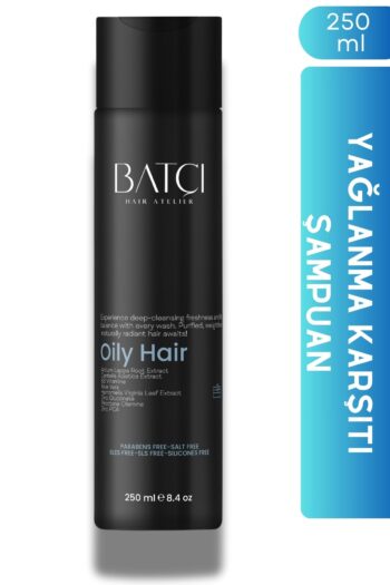 Batçı Hair Atelier Yağlanma Karşıtı Arctium Lappa Kök Ekstresi, Centella Asiatica ve Aloe Vera Özlü Şampuan 250 ML