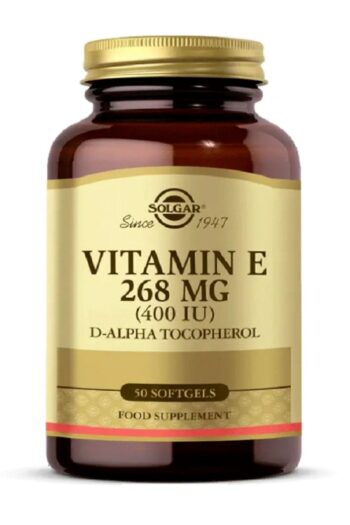 Solgar Vitamin E 400 Iu 50 Kapsül