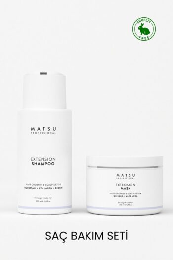 MATSU Extension Şampuan Ve Maske Saç Uzatmaya Yardımcı Ikili Avantaj Bakım Seti