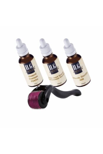 ILG KOZMETİK Saç Ve Sakal Çıkarıcı 4 Lü Set 50 Ml+ Dermaroller