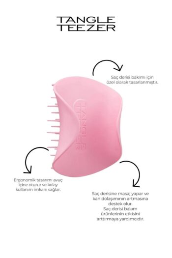 Tangle Teezer Pretty Pink Saç Derisi Masaj Ve Eksfoliye Edici Fırça